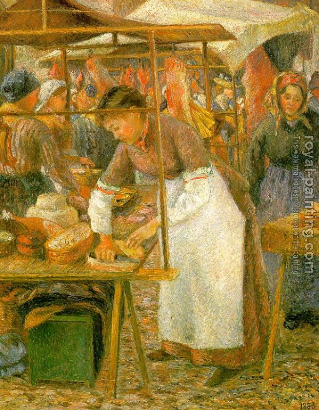 Camille Pissarro : The Pork Butcher Camille Pissarro : The Pork Butcher